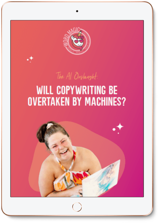 copywriting and machines