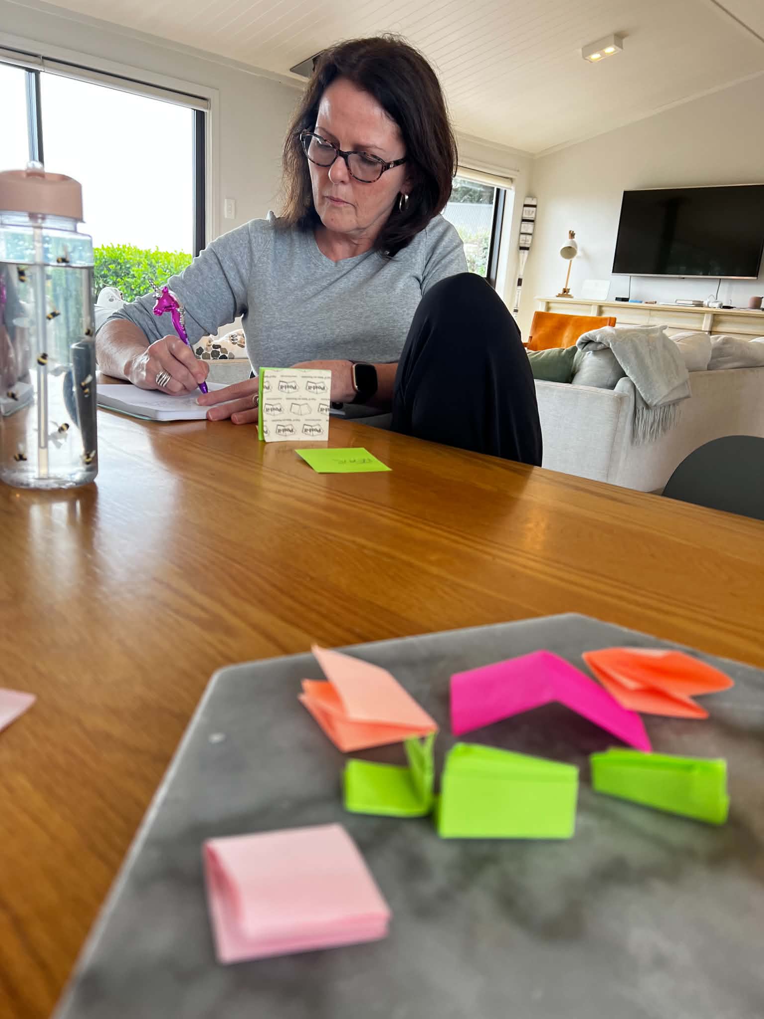 Writers at a Createcation retreat