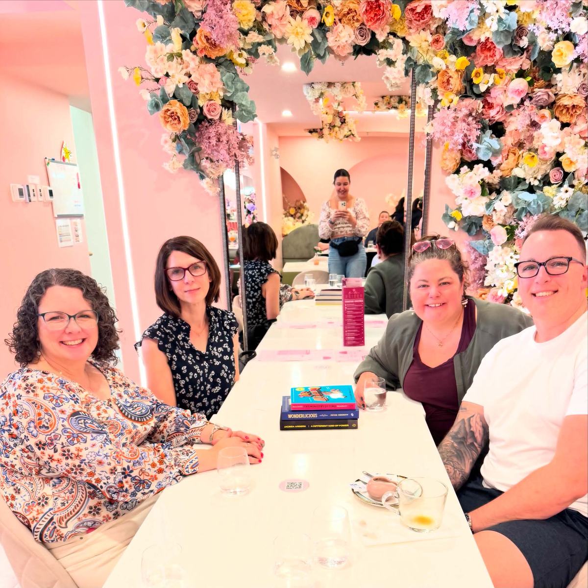 Crystal Adair-Benning hosting a Table of Stories workshop